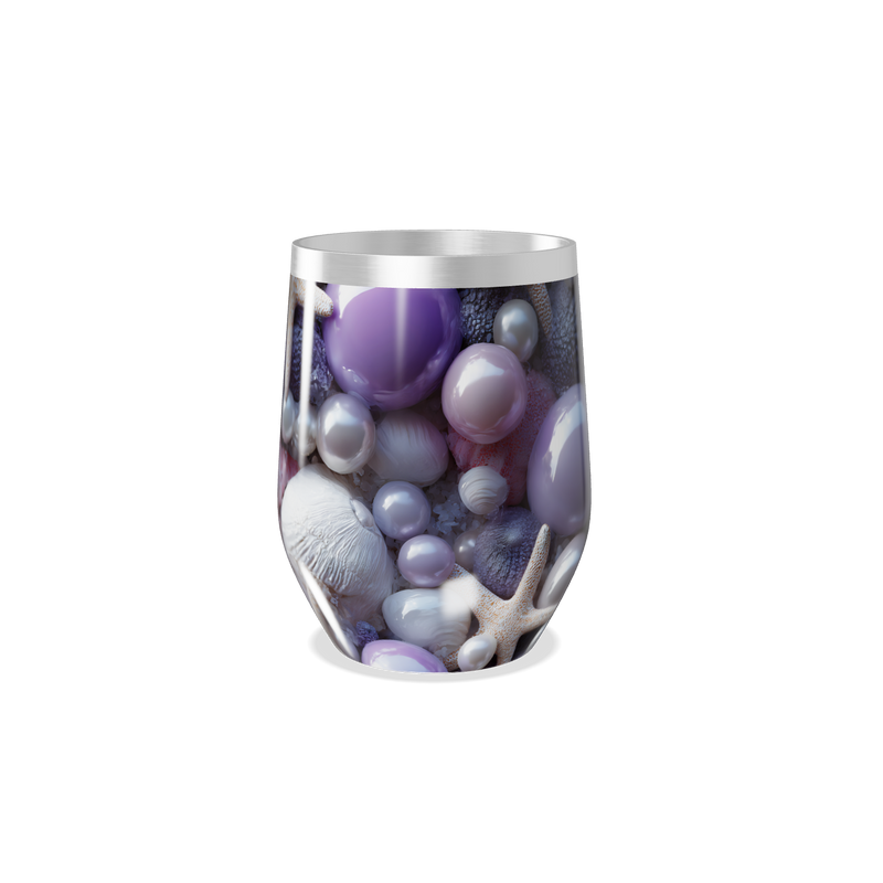 Copo Térmico Slim - Estampa Marinha Colorida