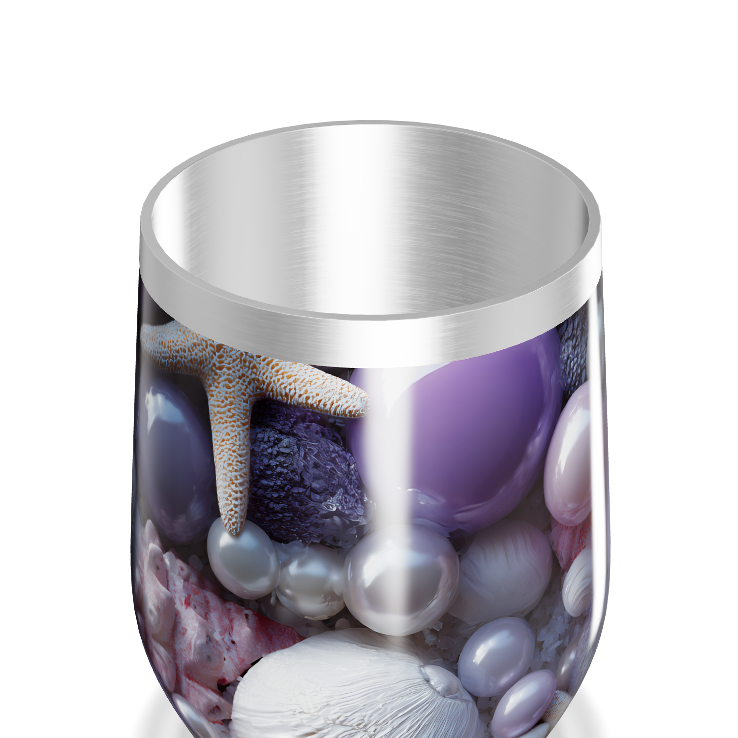 Copo Térmico Slim - Estampa Marinha Colorida