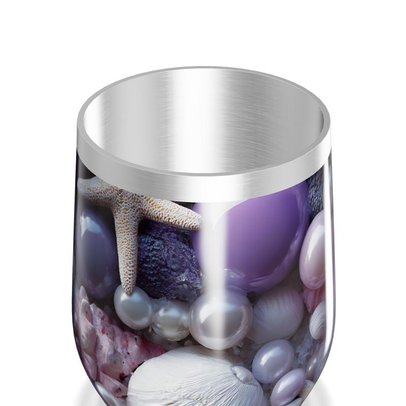 Copo Térmico Slim - Estampa Marinha Colorida