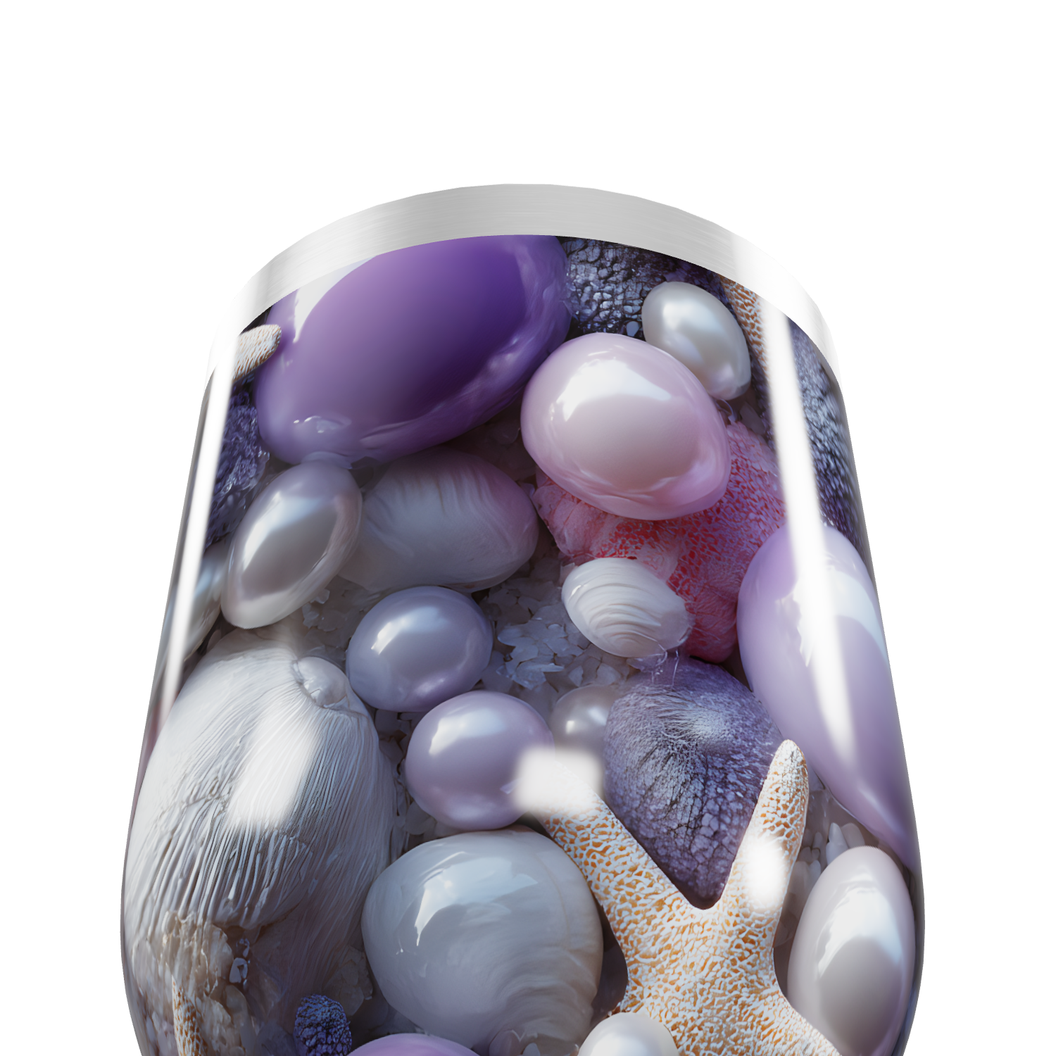 Copo Térmico Slim - Estampa Marinha Colorida