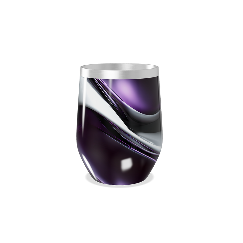 Copo Térmico Slim - Roxo com Design Curvo