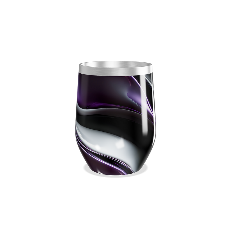 Copo Térmico Slim - Roxo com Design Curvo