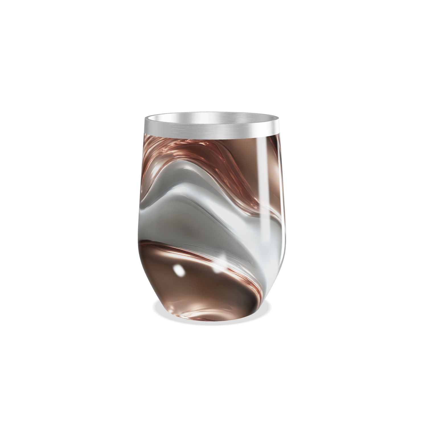 Copo Térmico Slim - Cores Metálicas Elegantes