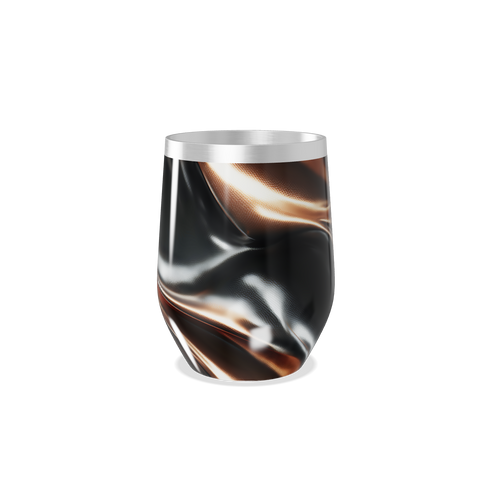 Copo Térmico Slim Preto Metálico - Aço Inox