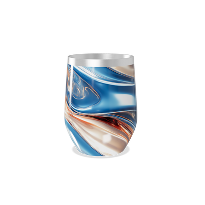 Copo Térmico Slim - Aço Inox Estampa Abstrata