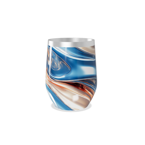 Copo Térmico Slim - Aço Inox Estampa Abstrata