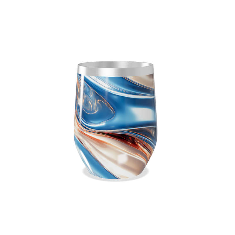 Copo Térmico Slim - Aço Inox Estampa Abstrata