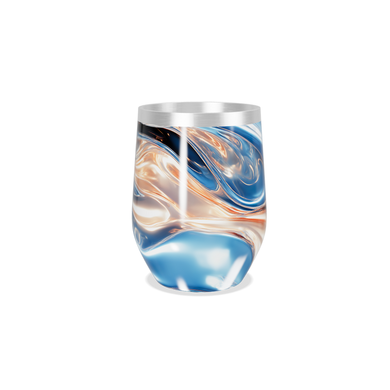 Copo Térmico Slim - Aço Inox Estampa Abstrata