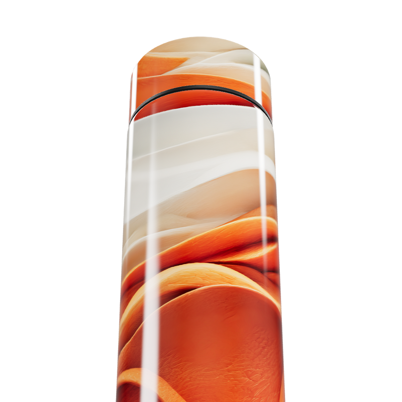 Garrafa Térmica Touch - Estampa Laranja Moderna