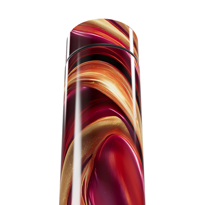 Garrafa Térmica Touch - Estampa Abstrata Colorida