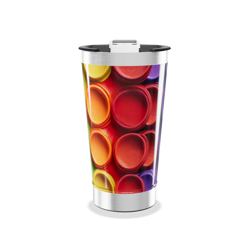 Copo Térmico - Estampa Colorida