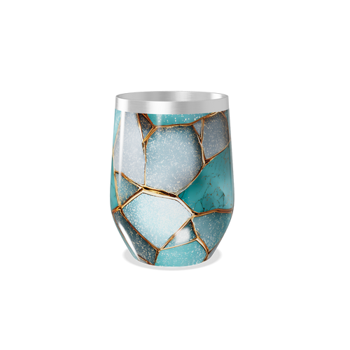 Copo Térmico Slim - Azul Vidro Quebrado