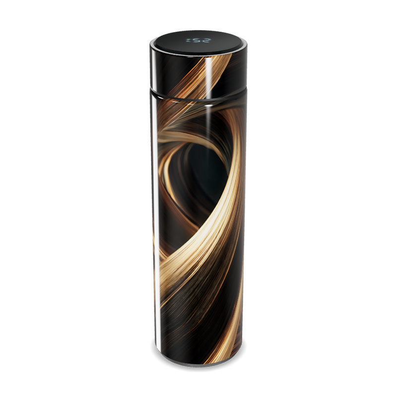 Garrafa Térmica Touch - Estampa Abstrata Colorida