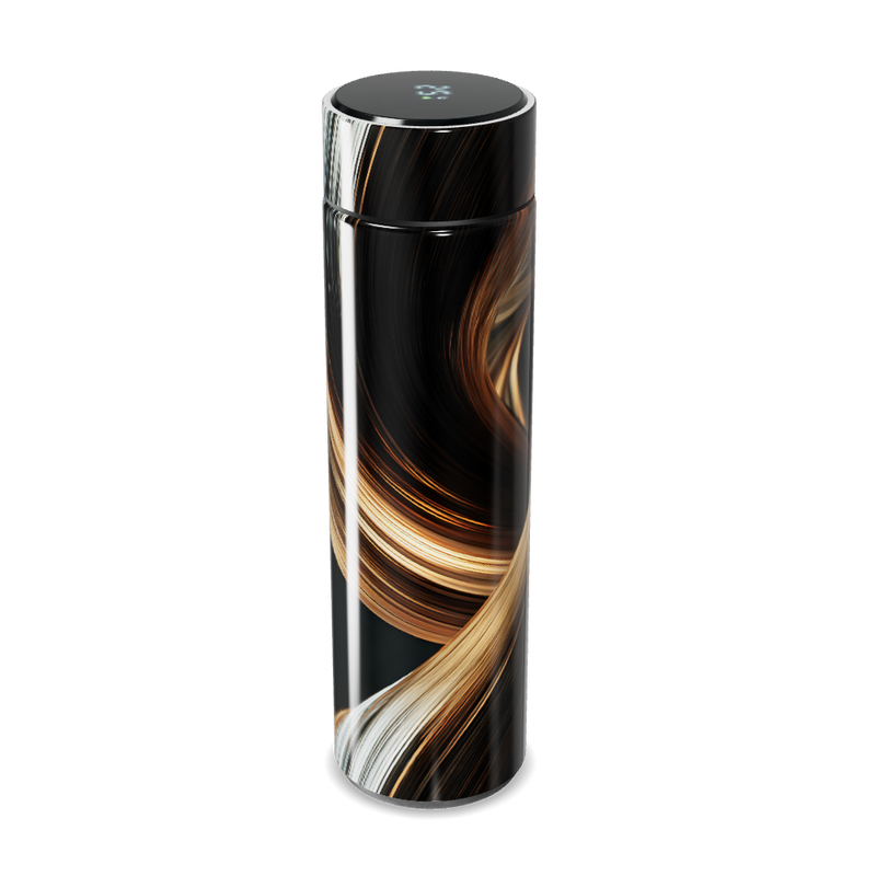 Garrafa Térmica Touch - Estampa Abstrata Colorida