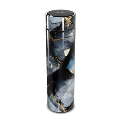 Garrafa Térmica Touch - Mármore Azul Digital