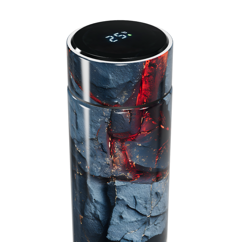 Garrafa Térmica Touch Estampa Marmorizada