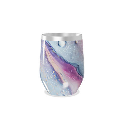 Copo Térmico Slim - Efeito Mármore Colorido