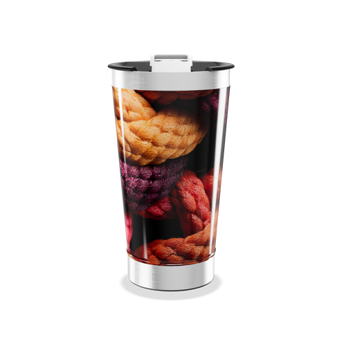 Copo Térmico - Cores Vibrantes em Aço Inox