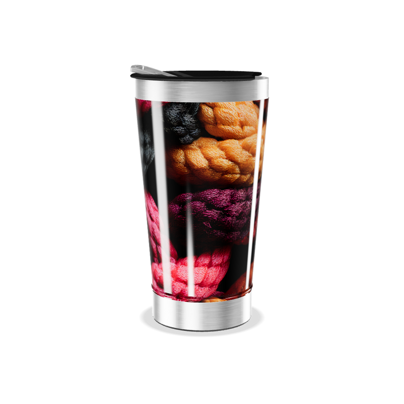 Copo Térmico - Cores Vibrantes em Aço Inox