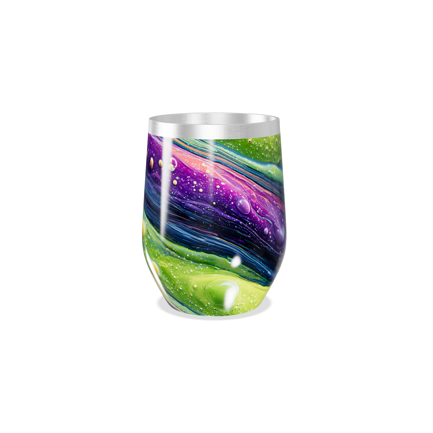 Copo Térmico Slim - Estampa Multicolorida