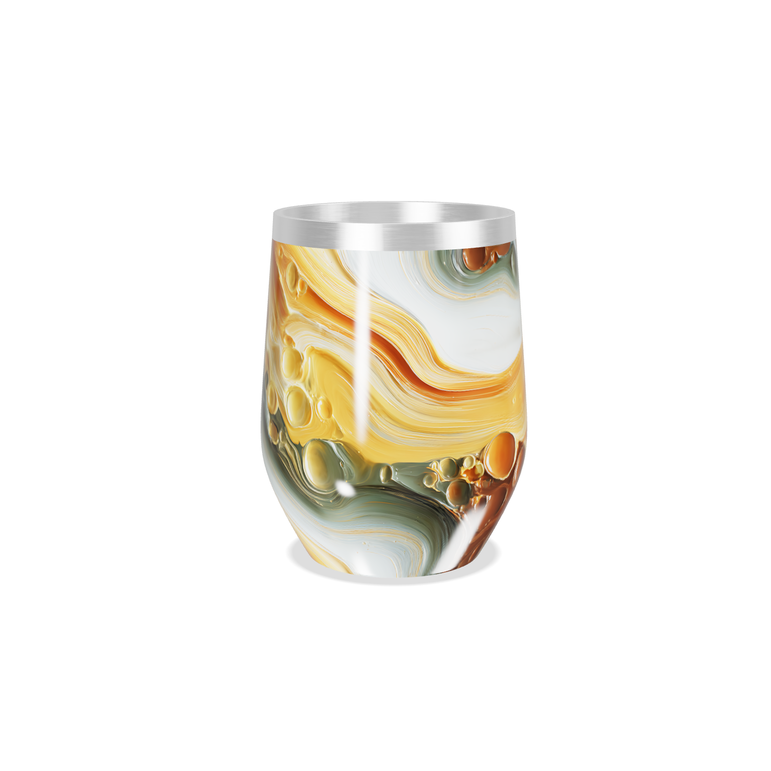 Copo Térmico Slim - Marmorizado Colorido