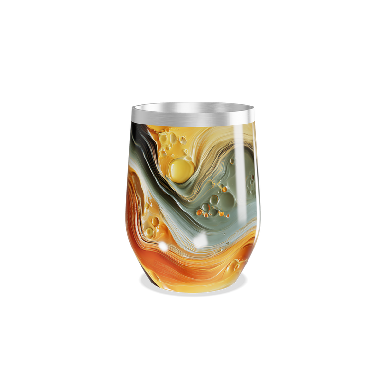 Copo Térmico Slim - Marmorizado Colorido