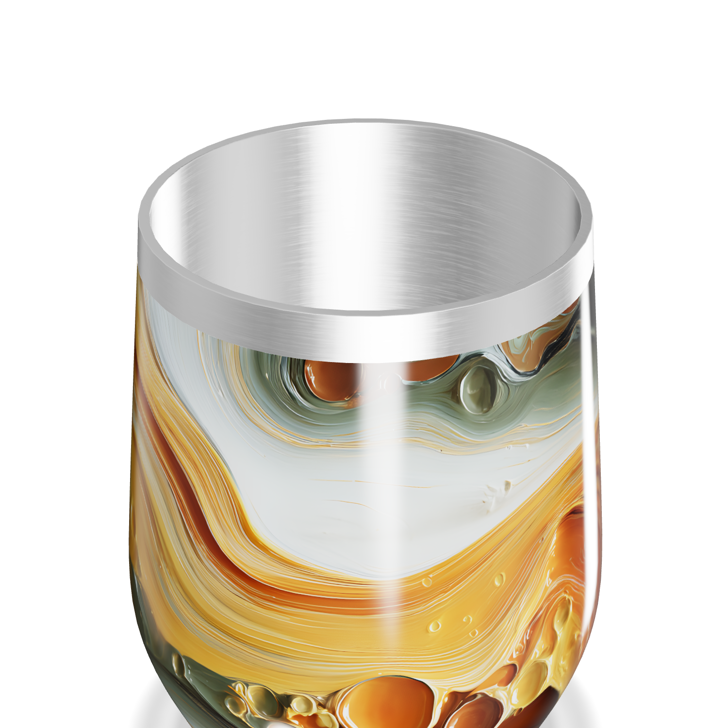 Copo Térmico Slim - Marmorizado Colorido