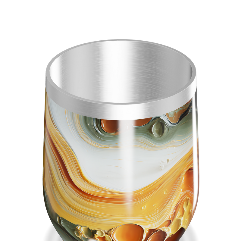 Copo Térmico Slim - Marmorizado Colorido