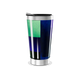 Copo Térmico - Azul Geométrico Inox