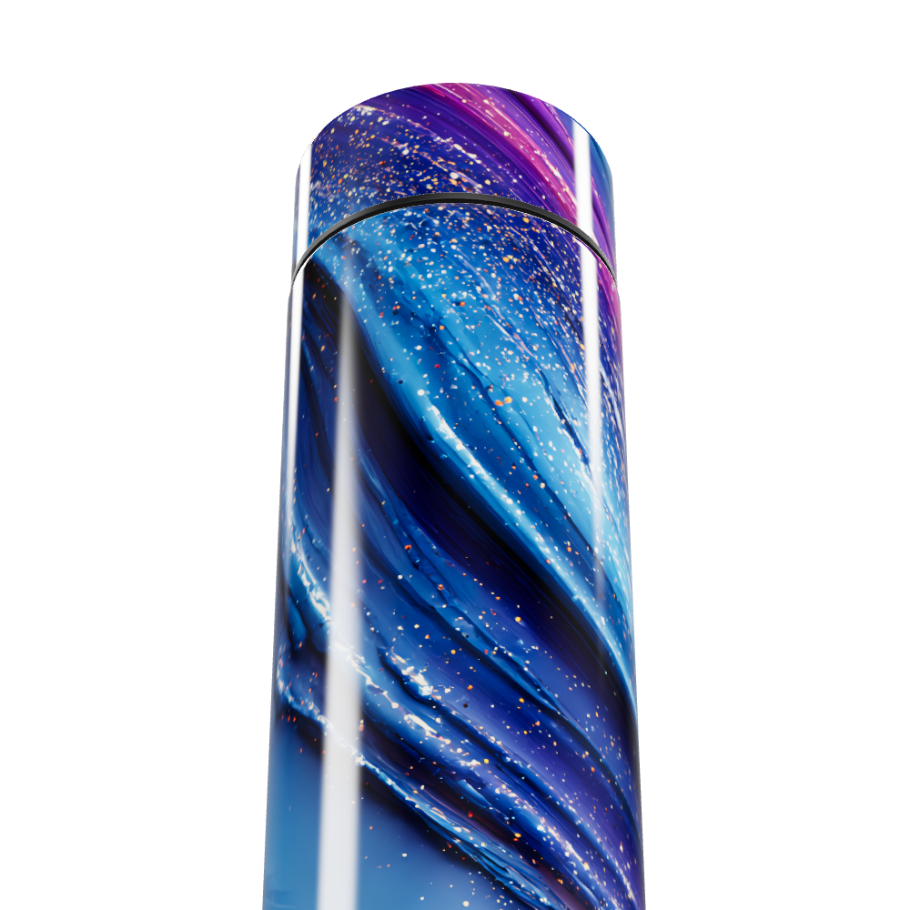 Garrafa Térmica Touch - Azul Roxo Estampada