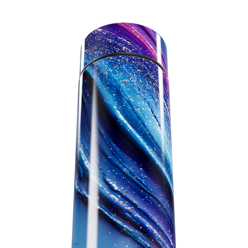 Garrafa Térmica Touch - Azul Roxo Estampada