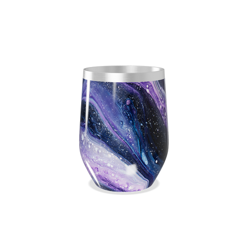 Copo Térmico Slim - Azul e Roxo Espacial