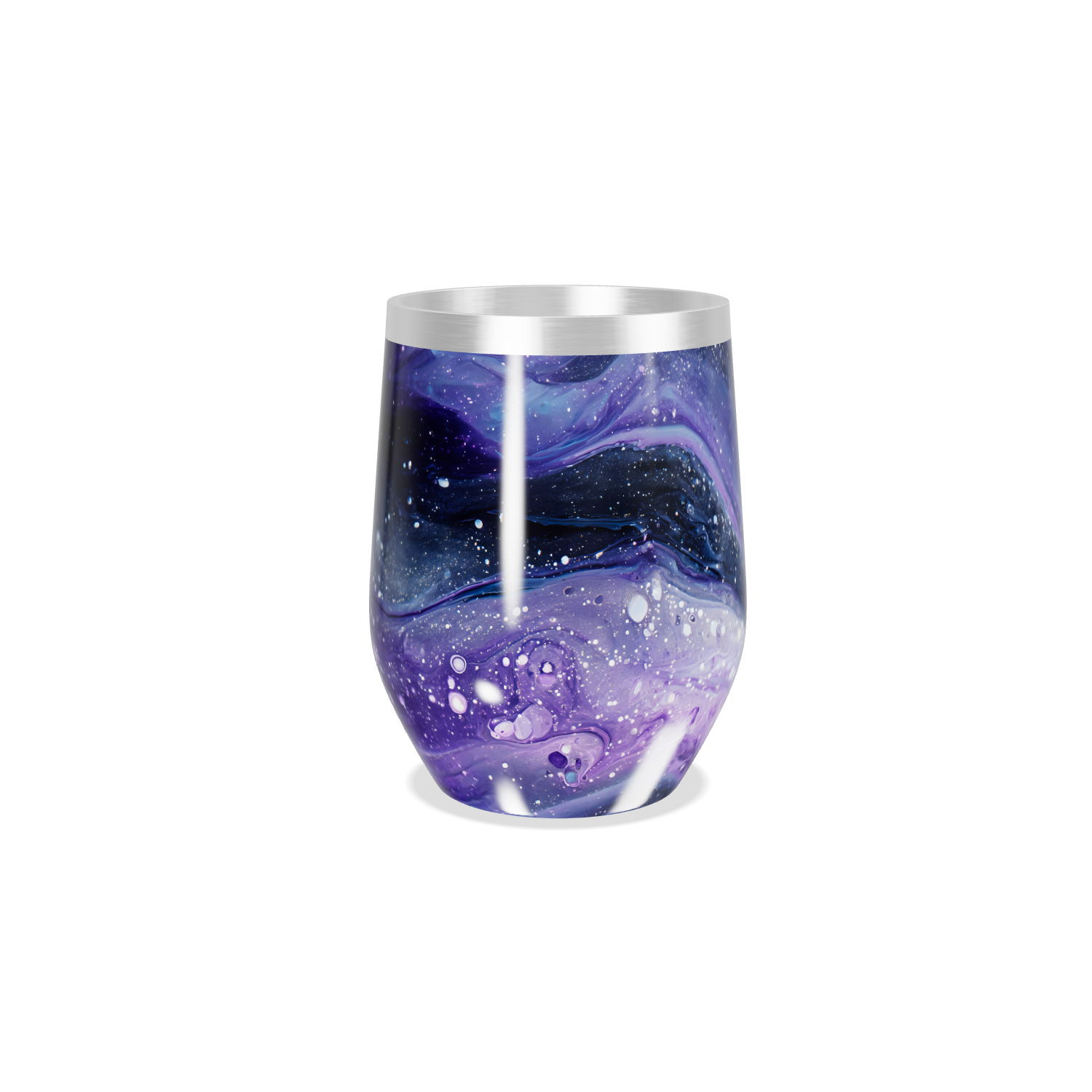 Copo Térmico Slim - Azul e Roxo Espacial