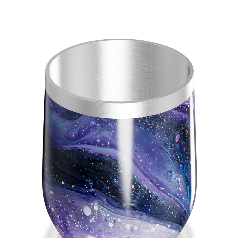 Copo Térmico Slim - Azul e Roxo Espacial