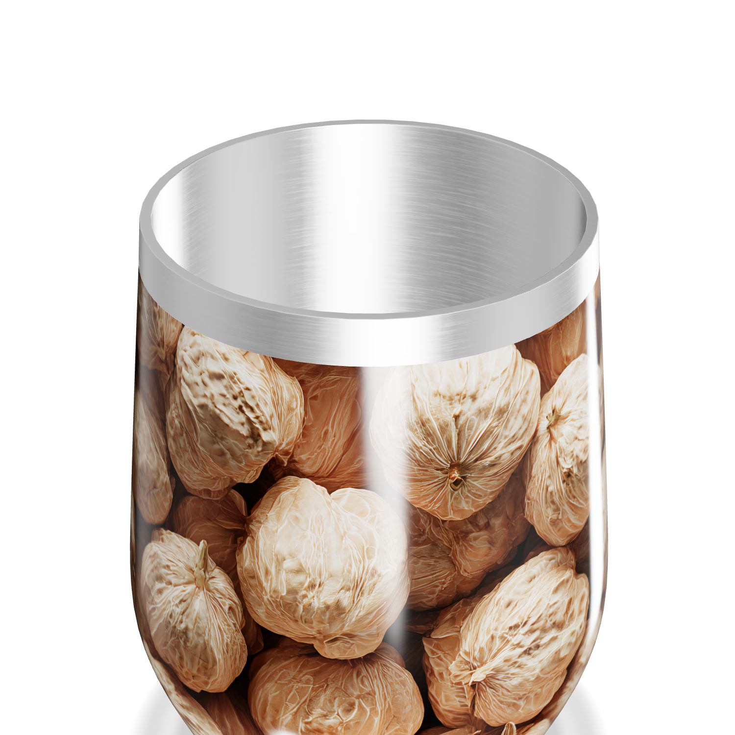 Copo Térmico Slim - Estampa Nozes