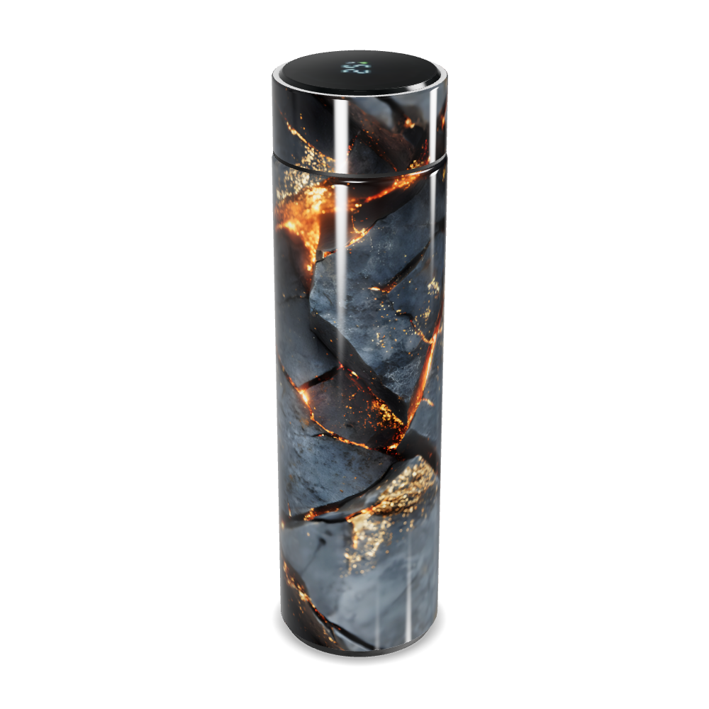 Garrafa Térmica Touch - Design Vulcânico