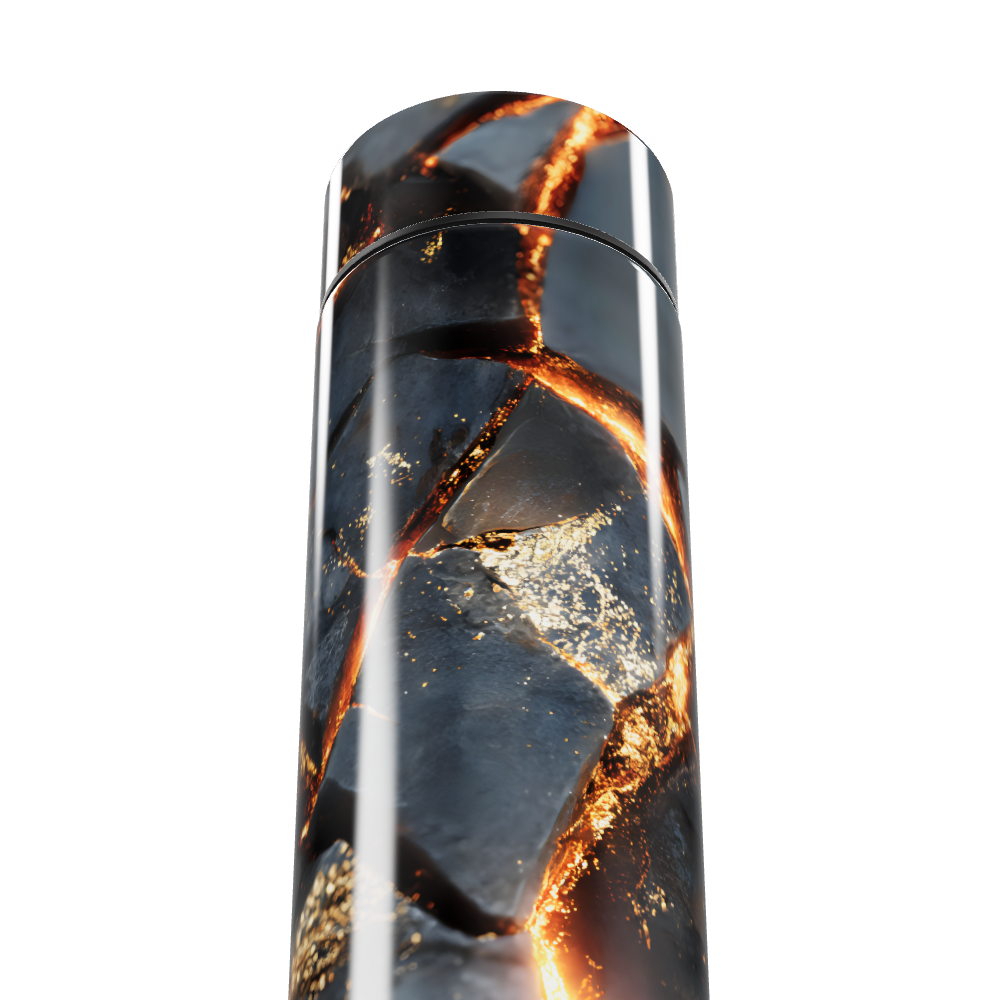 Garrafa Térmica Touch - Design Vulcânico