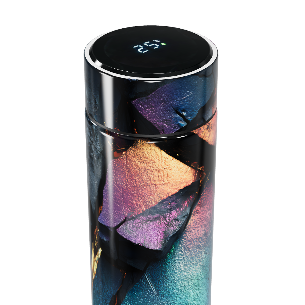 Garrafa Térmica Touch - Estampa Multicor