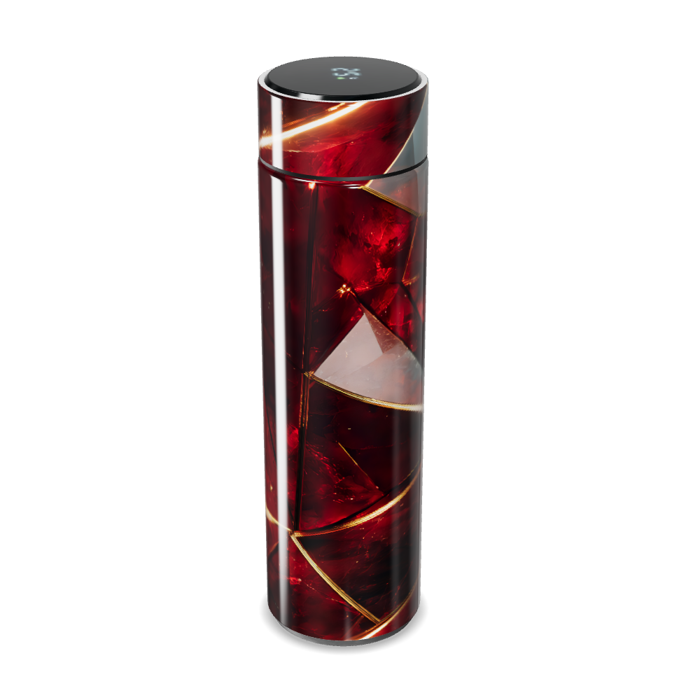 Garrafa Térmica Touch - Vermelha Design Moderno