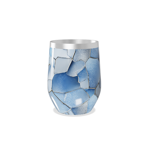 Copo Térmico Slim - Azul Vidro Quebrado