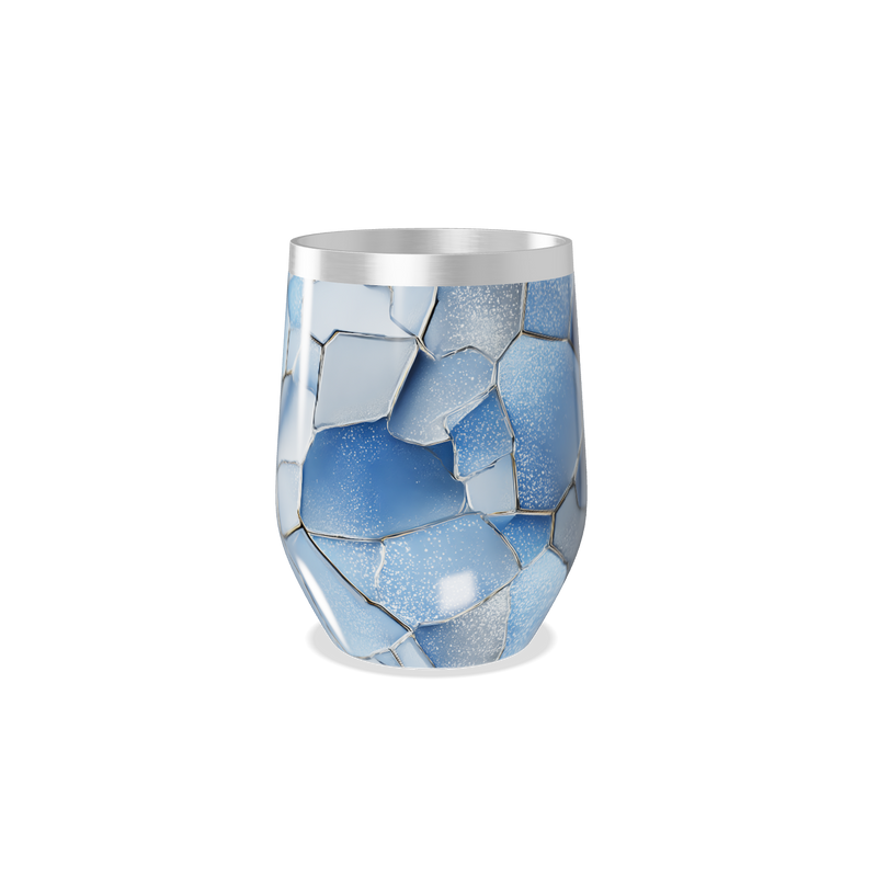 Copo Térmico Slim - Azul Vidro Quebrado