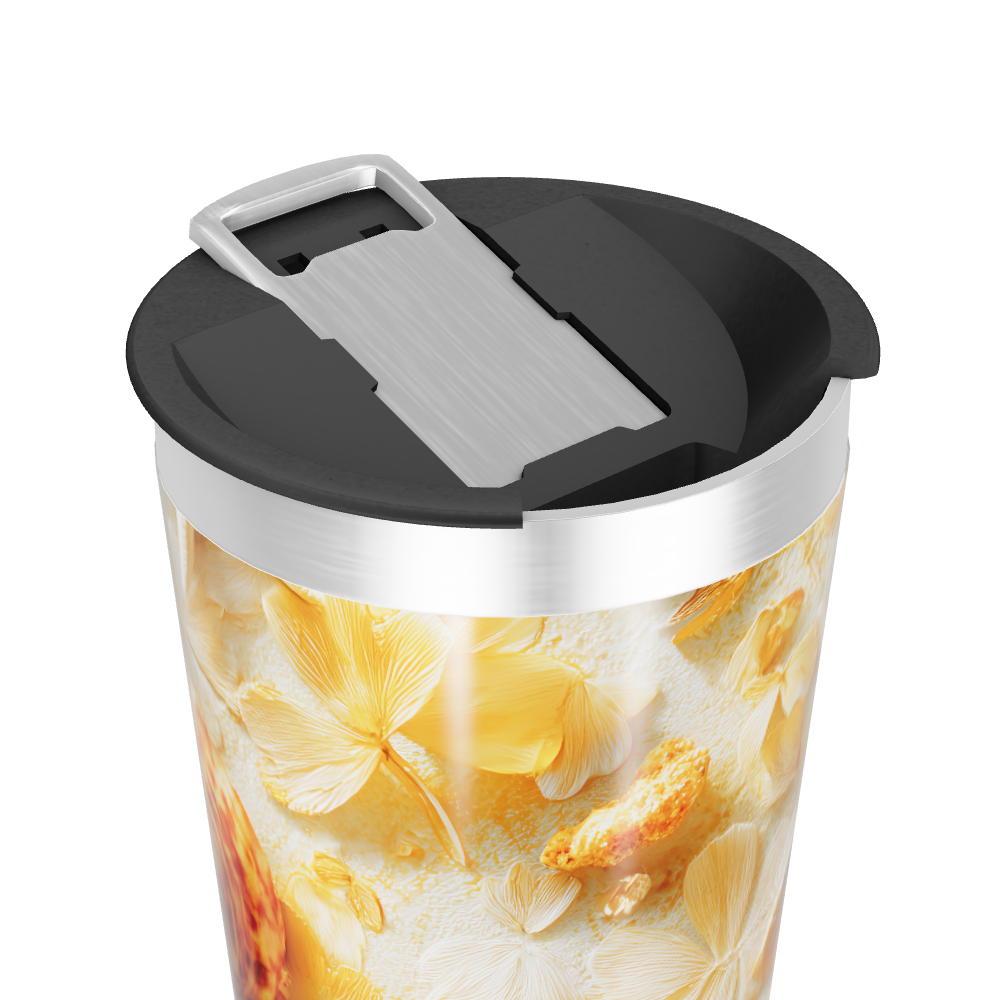 Copo Térmico - Estampa Conchas Marítimas