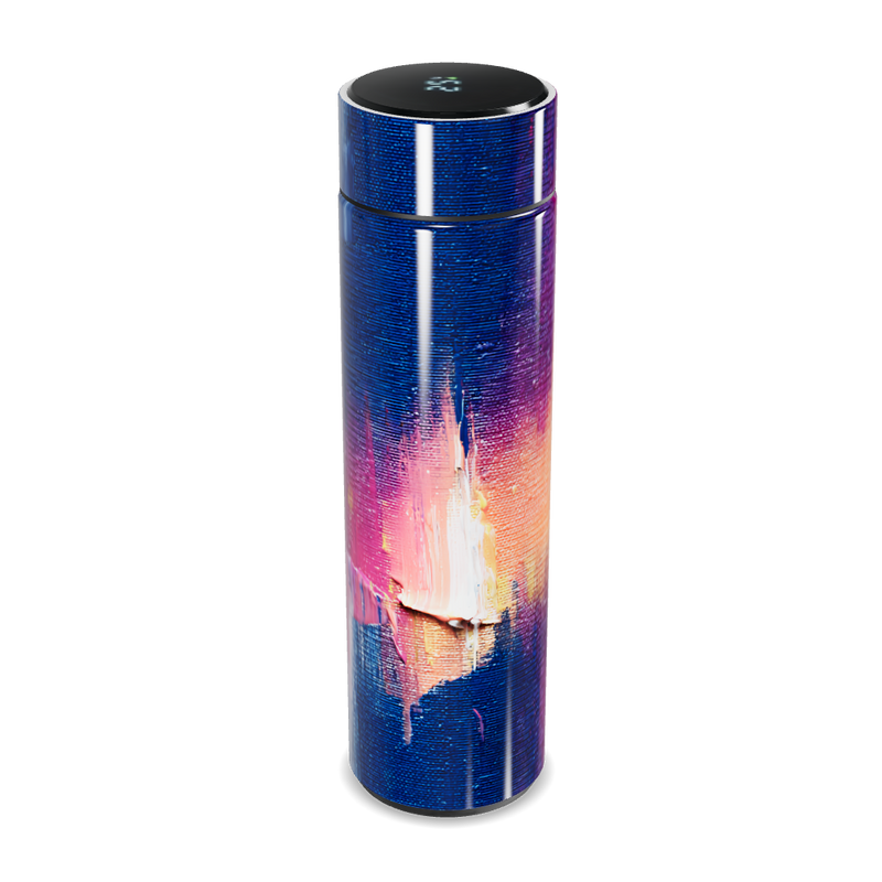 Garrafa Térmica Touch - Estampa Colorida Digital