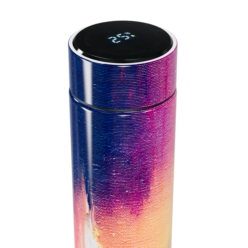 Garrafa Térmica Touch - Estampa Colorida Digital