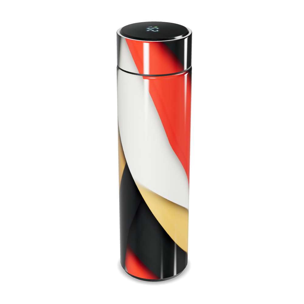 Garrafa Térmica Touch - Colorida com Listras