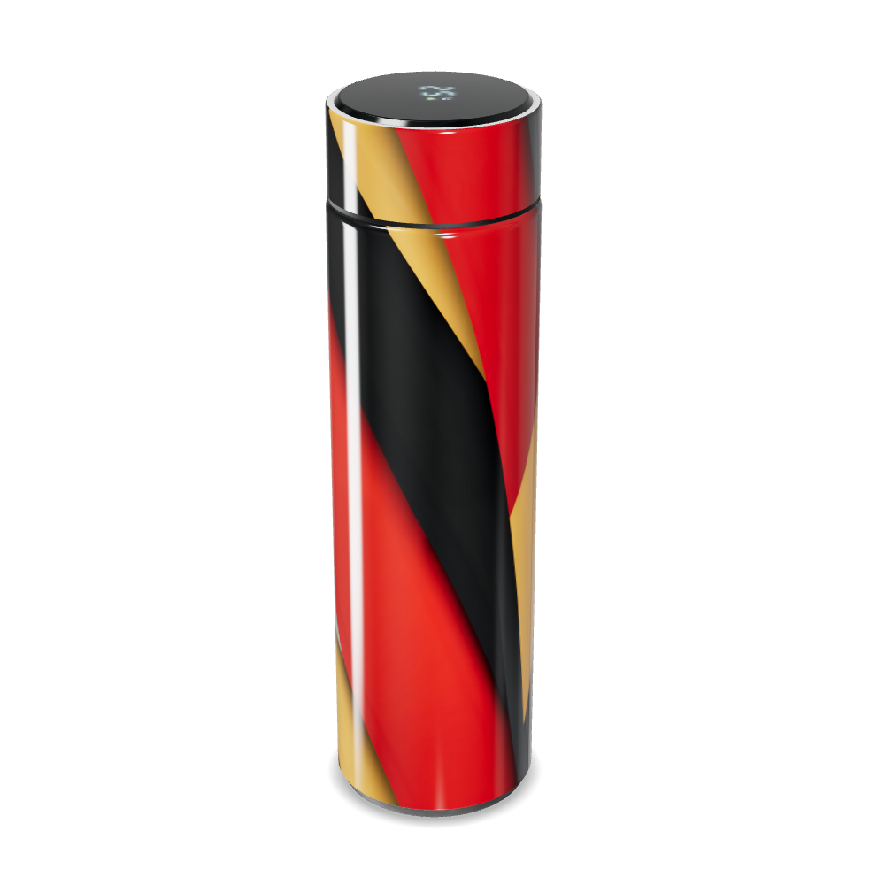 Garrafa Térmica Touch - Colorida com Listras