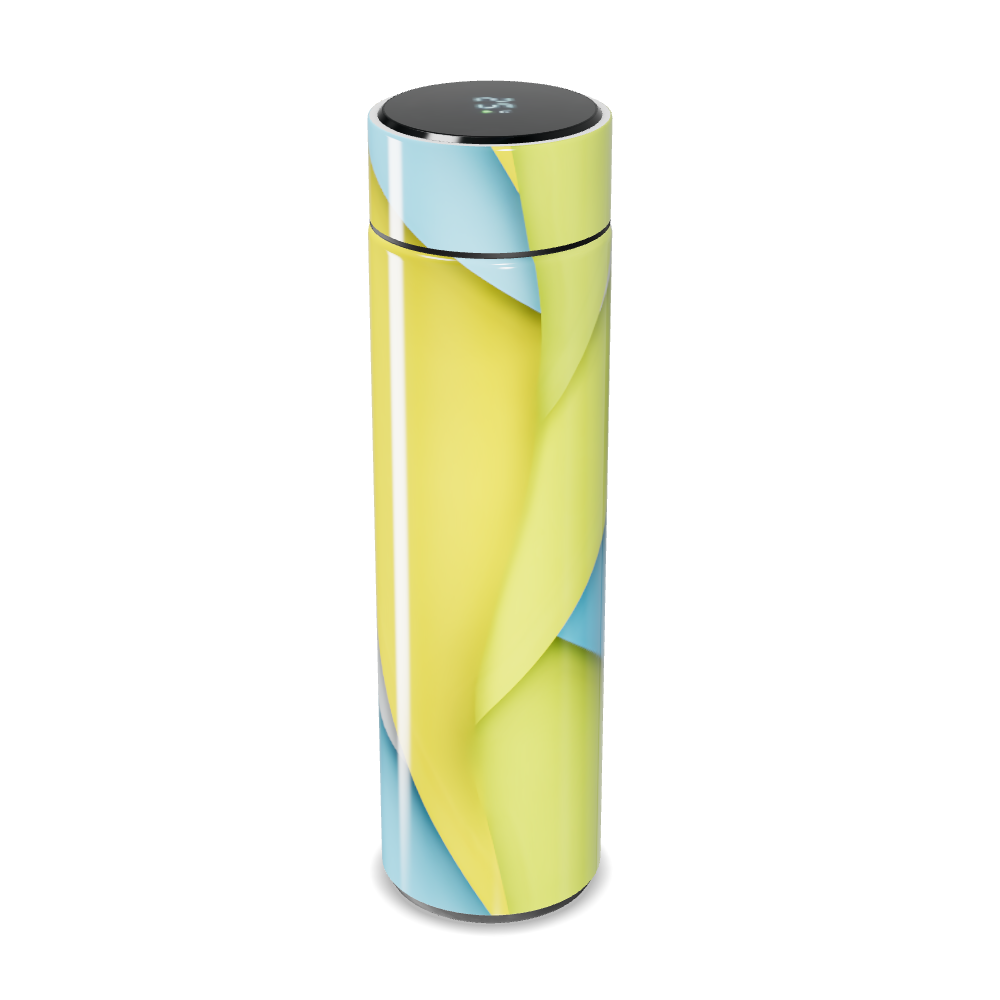 Garrafa Térmica Touch - Amarela e Azul