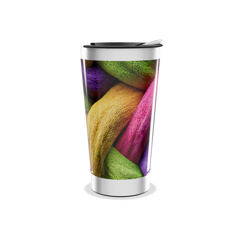 Copo Térmico - Estampa Colorida Inox