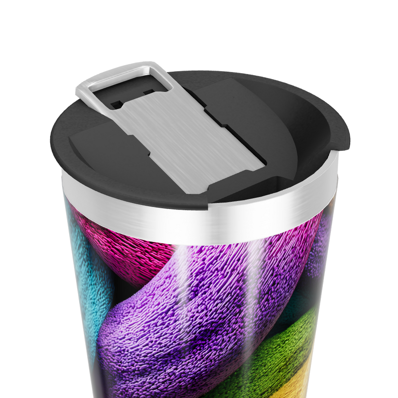 Copo Térmico - Estampa Colorida Inox