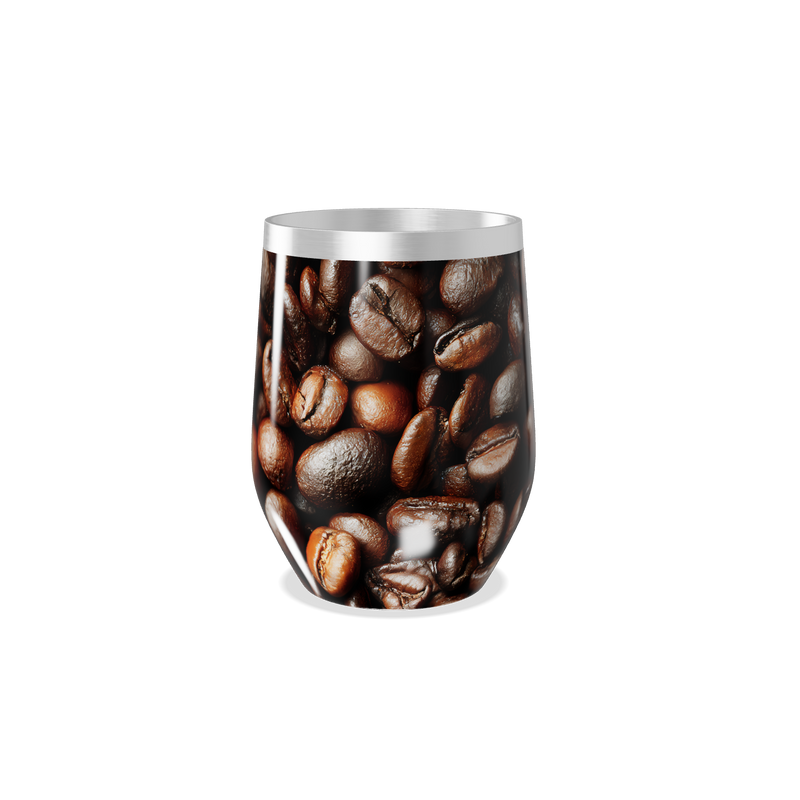 Copo Térmico Slim - Grãos de Café Aço Inox